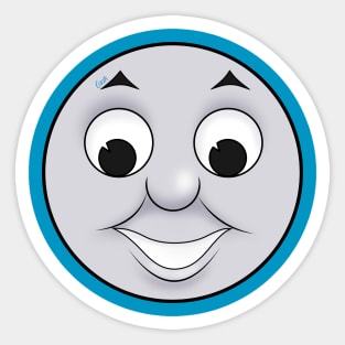 Thomas happy face (cartoon ver.) Sticker